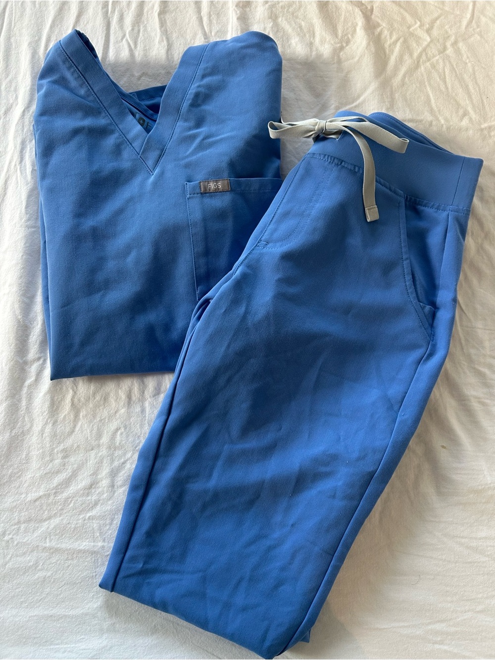 FIGS Women’s Jogger Scrub Set Ceil Blue XSP